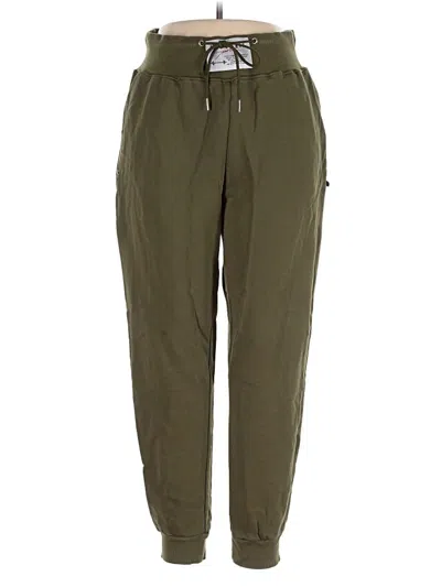 Pre-owned Adam Selman Sport Casual Pants In Green
