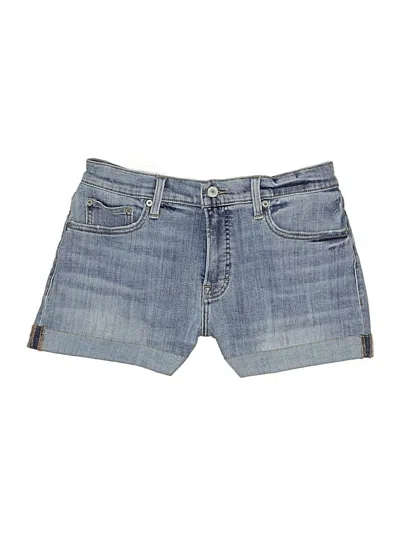Pre-owned Lucky Brand Denim Shorts In Blue