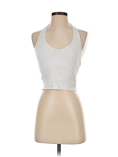 Pre-owned Hollister Tank Top Silver Halter Neckline Tops