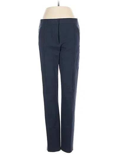 Pre-owned Tory Burch Dress Pants In Blue