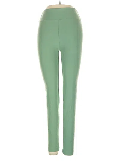 Pre-owned Lularoe Active Pants In Green