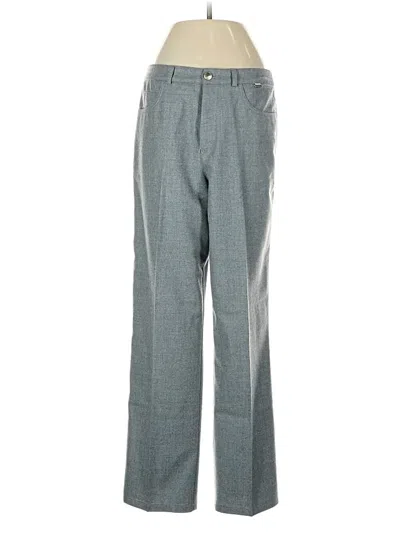 Pre-owned Escada Sport Dress Pants In Gray