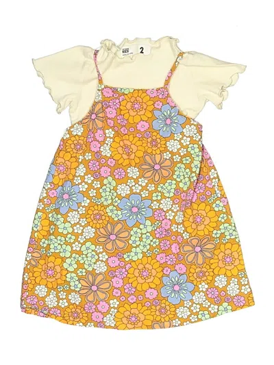 Pre-owned Cotton On Kids' Dress In Yellow