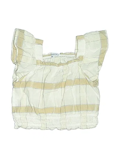 Pre-owned Mayoral Kids' Sleeveless Blouse In Yellow