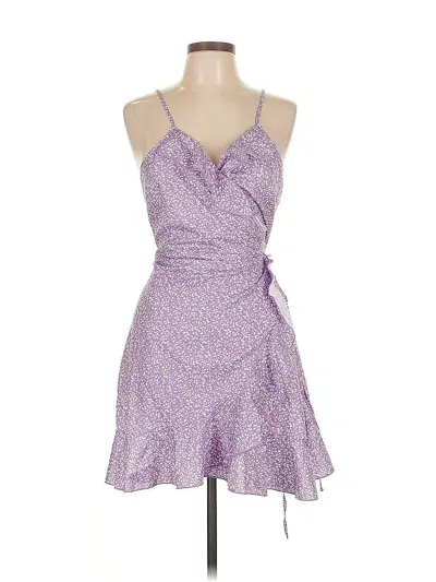 Pre-owned Shein Cocktail Dress In Purple