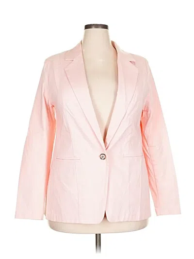 Pre-owned Fashion To Figure Blazer Jacket In Pink