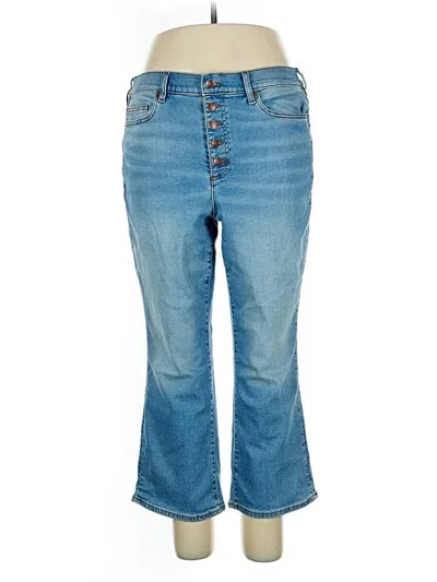 Pre-owned Lands' End Jeans In Blue