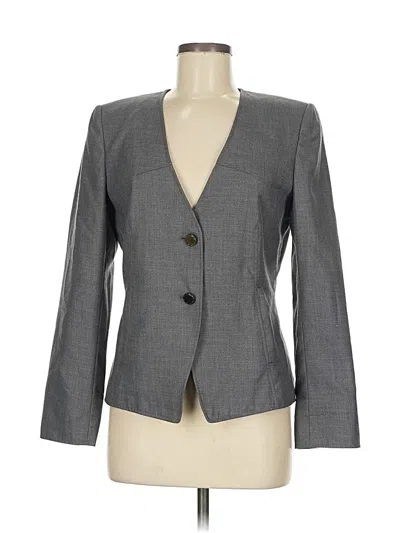 Pre-owned Tahari By Asl Blazer Jacket In Gray