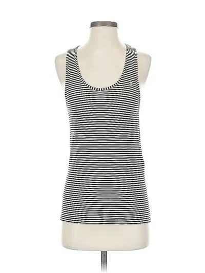 Pre-owned Saint Laurent Tank Top Black Halter Neckline Tops