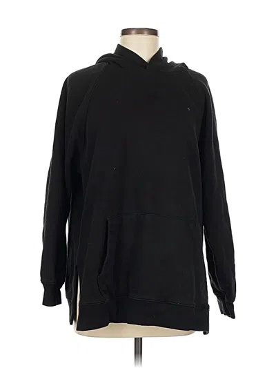 Pre-owned Gap Pullover Hoodie In Black