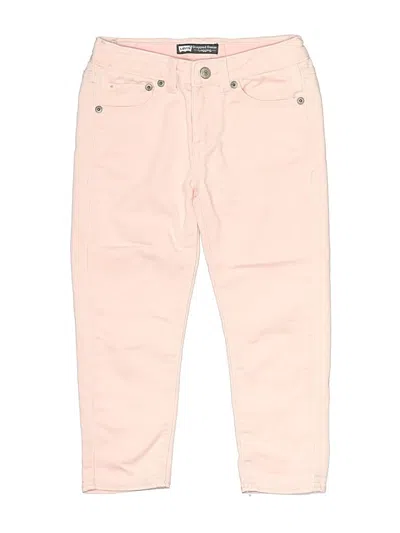 Pre-owned Levi's Kids'  Jeans In Pink