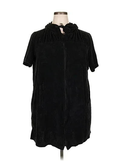 Pre-owned Swimsuits For All Coat In Black