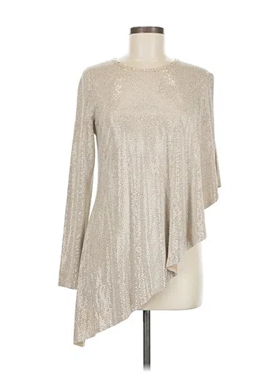 Grayse Long Sleeve Blouse In Green