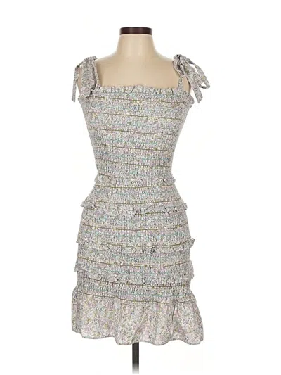 Pre-owned Storia Cocktail Dress In Silver