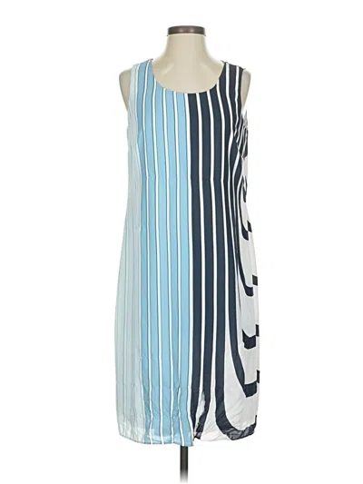 Pre-owned Chico's Casual Dress In Blue