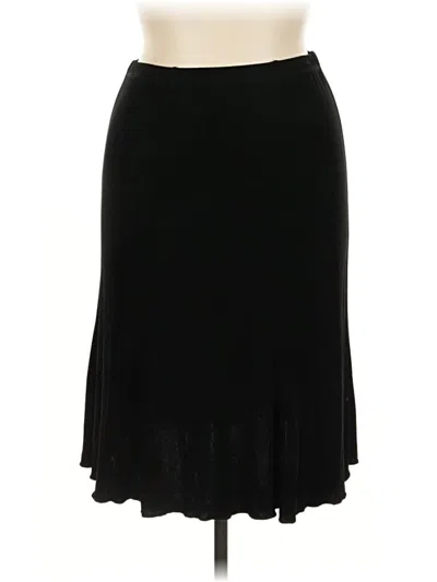 Pre-owned Wet Seal Formal Skirt In Black