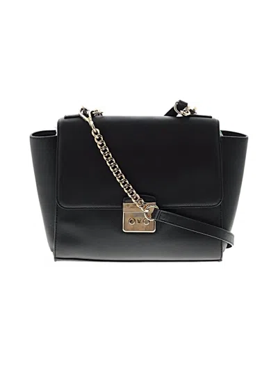 Pre-owned Michael Michael Kors Leather Satchel In Black