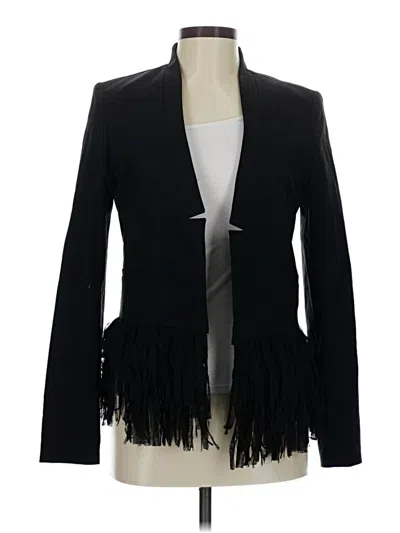 Pre-owned Banana Republic Wool Blazer Jacket In Black