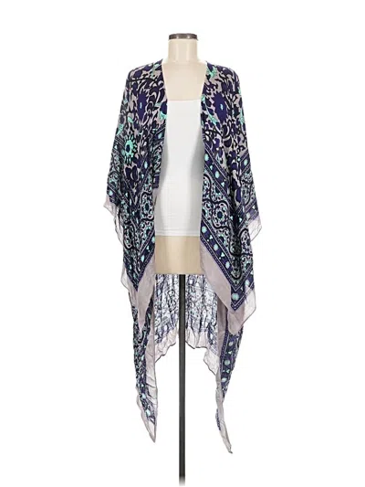 Pre-owned Free People Kimono In Purple