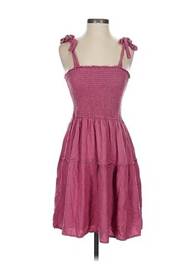 Pre-owned Zesica Casual Dress In Pink