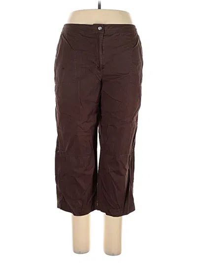 Pre-owned Chico's Casual Pants In Brown