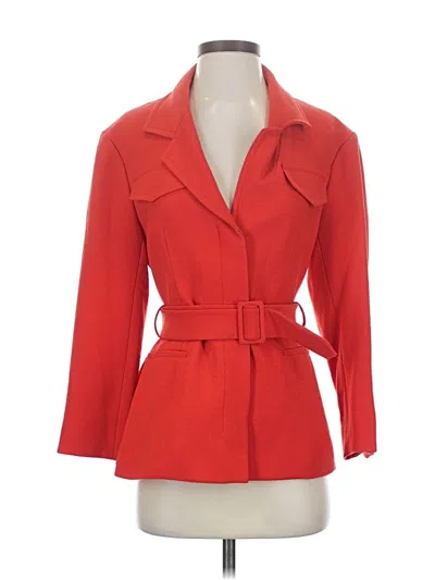 Pre-owned Mm. Lafleur Coat In Red