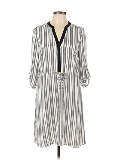 Pre-owned H&m Casual Dress In Gray