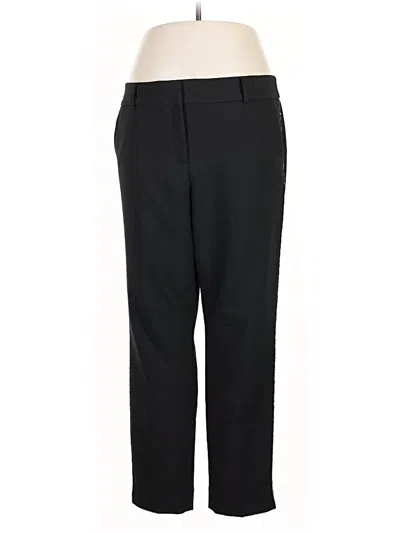 Pre-owned Talbots Dress Pants In Black