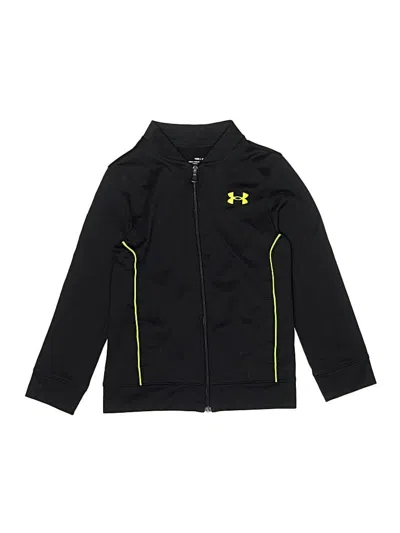 Pre-owned Under Armour Kids' Track Jacket In Black