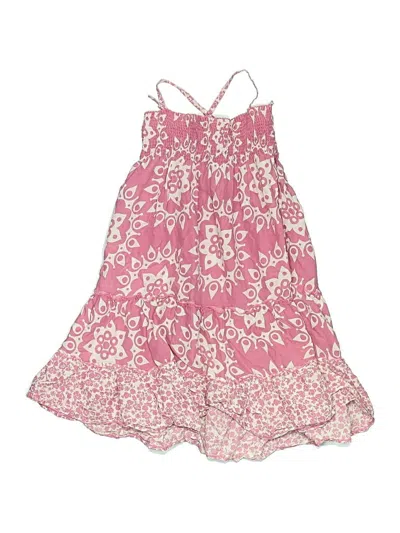 Pre-owned Mini Boden Kids' Dress In Pink