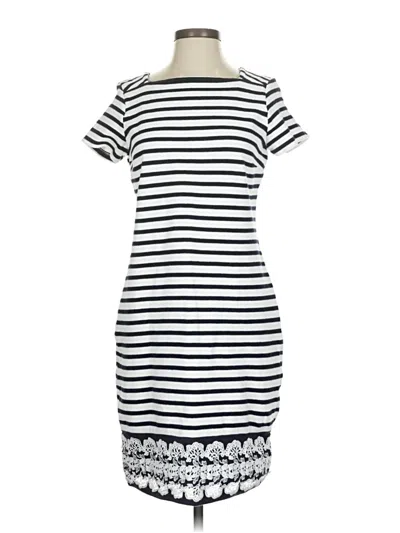 Pre-owned Talbots Casual Dress In White