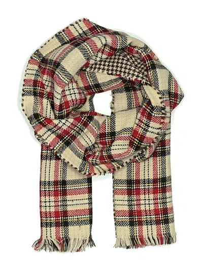 Pre-owned Assorted Brands Scarf In Brown