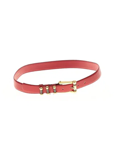 Pre-owned Milor Belt In Red