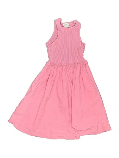 Pre-owned Zara Kids' Dress In Pink