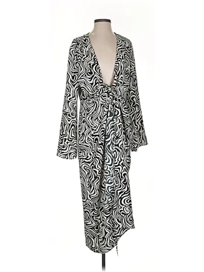 Pre-owned H&m Cocktail Dress In Silver