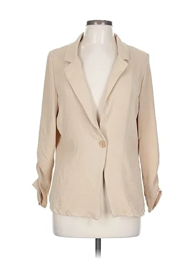 Pre-owned Elizabeth & Nichole Kimono In Brown