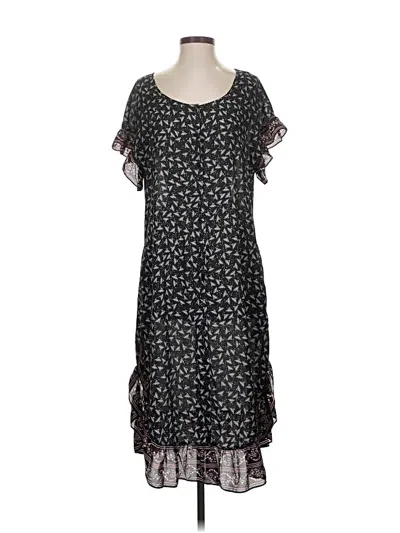 Pre-owned Max Studio Casual Dress In Black