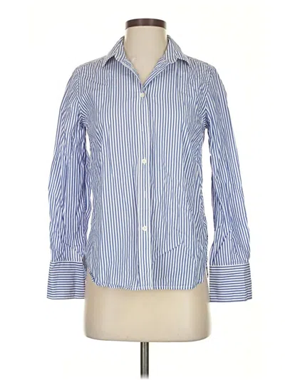 Pre-owned Alex Mill Long Sleeve Button Down Shirt In Blue