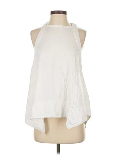 Pre-owned Pilcro Tank Top White Halter Neckline Tops
