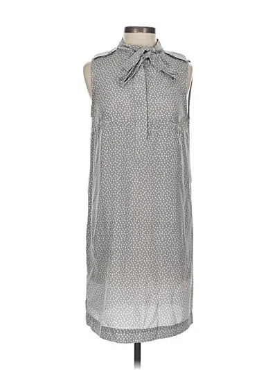 Pre-owned Club Monaco Casual Dress In Gray