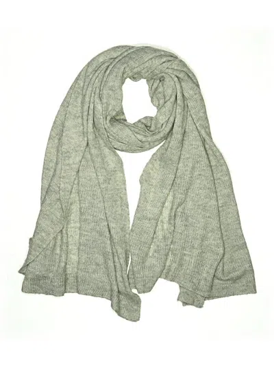 Pre-owned Free People Scarf In Gray