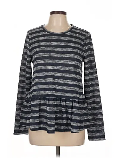 Anthropologie Long Sleeve T-shirt In Multi