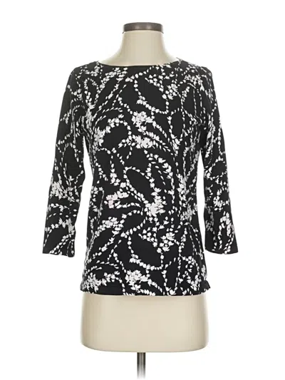 Pre-owned Talbots Pullover Sweater In Black