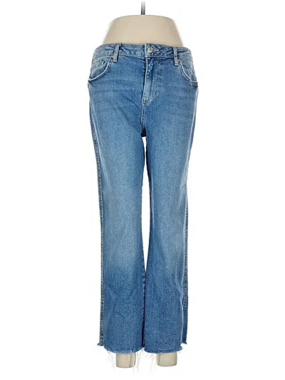 Pre-owned Free People Jeans In Blue