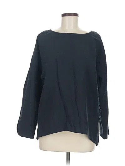 Pre-owned Soft Surroundings 3/4 Sleeve T-shirt In Black