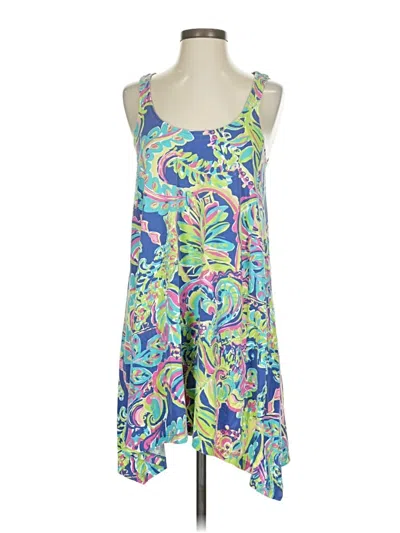 Pre-owned Lilly Pulitzer Casual Dress In Blue