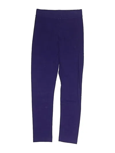 Pre-owned Primary Clothing Kids' Active Pants In Purple