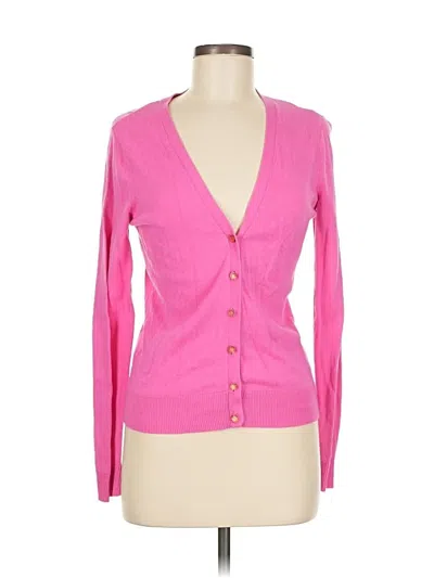 Pre-owned New York And Company Cardigan Sweater In Pink