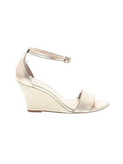 Pre-owned Lilly Pulitzer Wedges In Gold