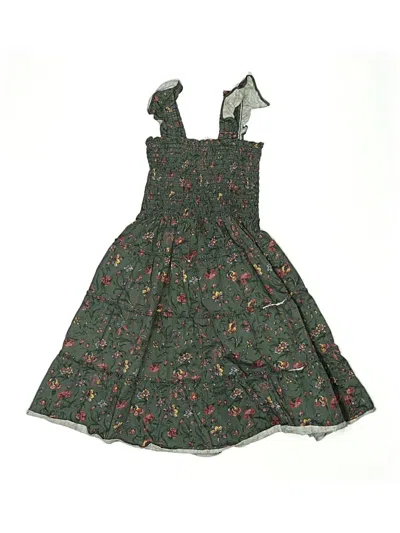 Pre-owned Hill House Kids' Dress In Green